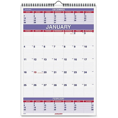 at a glance 3 month wall calendar walmart com 3 month at a glance calendar