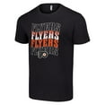 thumbnail image 2 of Men's Starter Black Philadelphia Flyers Four Team Name Logo T-Shirt, 2 of 3