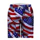 thumbnail image 5 of Pantalones Cortos de Cintura Elástica para Hombre, Día de la Independencia de los Estados Unidos, Pantalones Cortos de Bolsillo para Deportes de Playa, 5 of 5