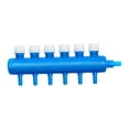 thumbnail image 3 of Milaget Aquarium Air Flow Control Valve Air Flow Control Valve Practical Multi-ports 6 Way, 3 of 9