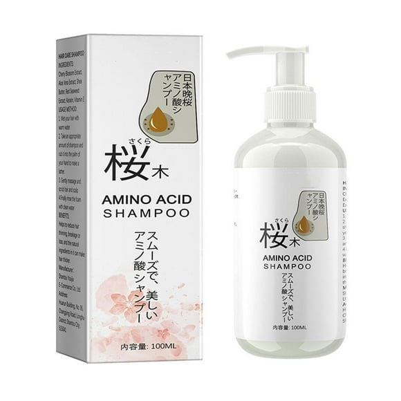 Sakura Shampoo Deep Cleans the Scalp'
