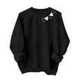 thumbnail image 5 of Ofreoo Women’s Printed Long Sleeve Sweatshirt, Crewneck Casual Pullover Top, 5 of 6