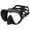 Black, variant on Seac X-Frame Frameless Diving Mask