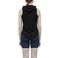 thumbnail image 5 of WBQ Workout Tank Tops for Women Sleeveless Hooded Sport Tank Top Breathable Quick Dry Running Yoga Shirts Athletic Tops Gym Workout Clothes S-XL, 5 of 7