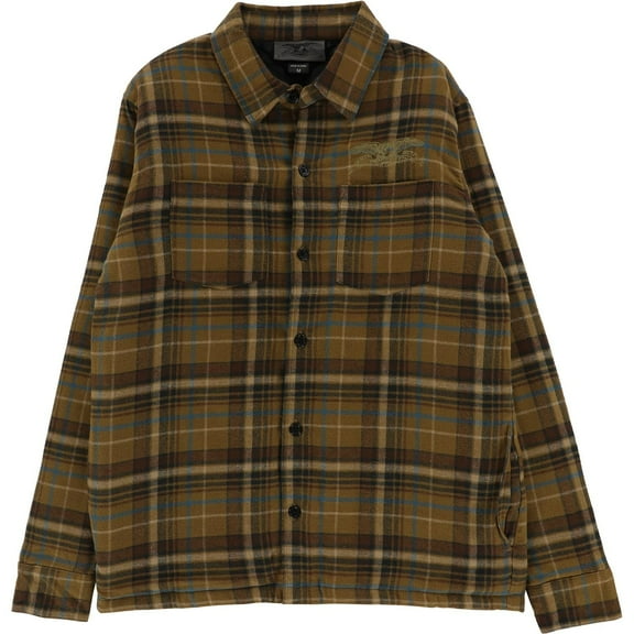 Anti Hero Basic Eagle Flannel Jacket Small Multi