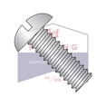 thumbnail image 2 of 1/2-13 x 6" Machine Screws | Slotted | Round Head | 18-8 Stainless Steel (Quantity: 50), 2 of 3