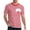 Z10Red, variant on YM Casual Shirts Mens Short Sleeve Striped Black White Soft Summer Holiday Travel Basic Pullover Crew Shirt