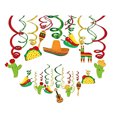 thumbnail image 2 of Kristin Paradise 30Ct Decoraciones de remolino colgantes mexicanas, Fiesta Cinco De Mayo S Kristin Paradise Kristin Paradise, 2 of 2
