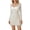 White, variant on Women’s Lace Halter Dress, Long Sleeve Sweetheart Neck Slit Hem Mini Slim Dress Party Wear