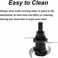 thumbnail image 4 of 1PC Stainless Steel Blender Blade Replacement Compatible with Ninja NJ110GR Food Processor Sharp Cutting Accessory, 4 of 6