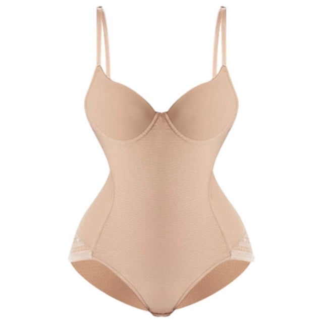 PEASKJP Women's Firm Control Shapewear Tummy Control Seamless Full Body Shaper Compression Mid Thigh Body Shapewear, A S