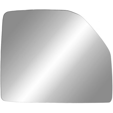 90308 - Fit System Passenger Side Mirror Glass, Ford F150 15-18, towing mirror top lens, w/o auto dimming and blind spot detection