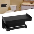 thumbnail image 1 of Portarrolos de Higiénico Estilo Minimalista Moderno Con Estante, Montado en la Pared, Acero inoxidable Adecuado para Baña, Sala de Estar, Dormitorio, 1 of 7