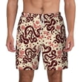 thumbnail image 3 of Uemuo Snake Pattern Mens Swim Trunks Quick Dry Board Shorts with Mesh Lining, Stretch Beach Shorts Quick Dry No-Chafing Board Shorts-Medium, 3 of 9