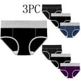 thumbnail image 1 of WRKEKC Culottes pour Femmes, 3 Pcs Culottes Menstruelles en Coton Taille Haute Anti-Fuite, 1 of 6