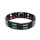 thumbnail image 1 of Pulsera magnética de doble fila, pulsera adhesiva de fibra de carbono para hombres de moda europea y americana, 1 of 5