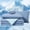 Blue, variant on Cooling Comforter Set with Sheets&Pillowcases,Cooling Blanket for Hot Sleeper Cold ice Double Side Grey Bed Set Queen Size 4pcs(Comforter+Fitted Sheets+2Pillowcases)