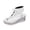 White, variant on Rokment Women's Leopard High Top Fashion Sneakers Platform Wedge Sandals 2026 Summer Casual Lace up Fish Mouth Open Toe Chunky High Heels Slingback Sandals Black Size 6.5