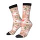 thumbnail image 1 of Balery Swan Couple Calcetas Largas con Estampado para Hombre y Mujer – Suaves y Transpirables, Talla Única (US 5-11), 1 of 6