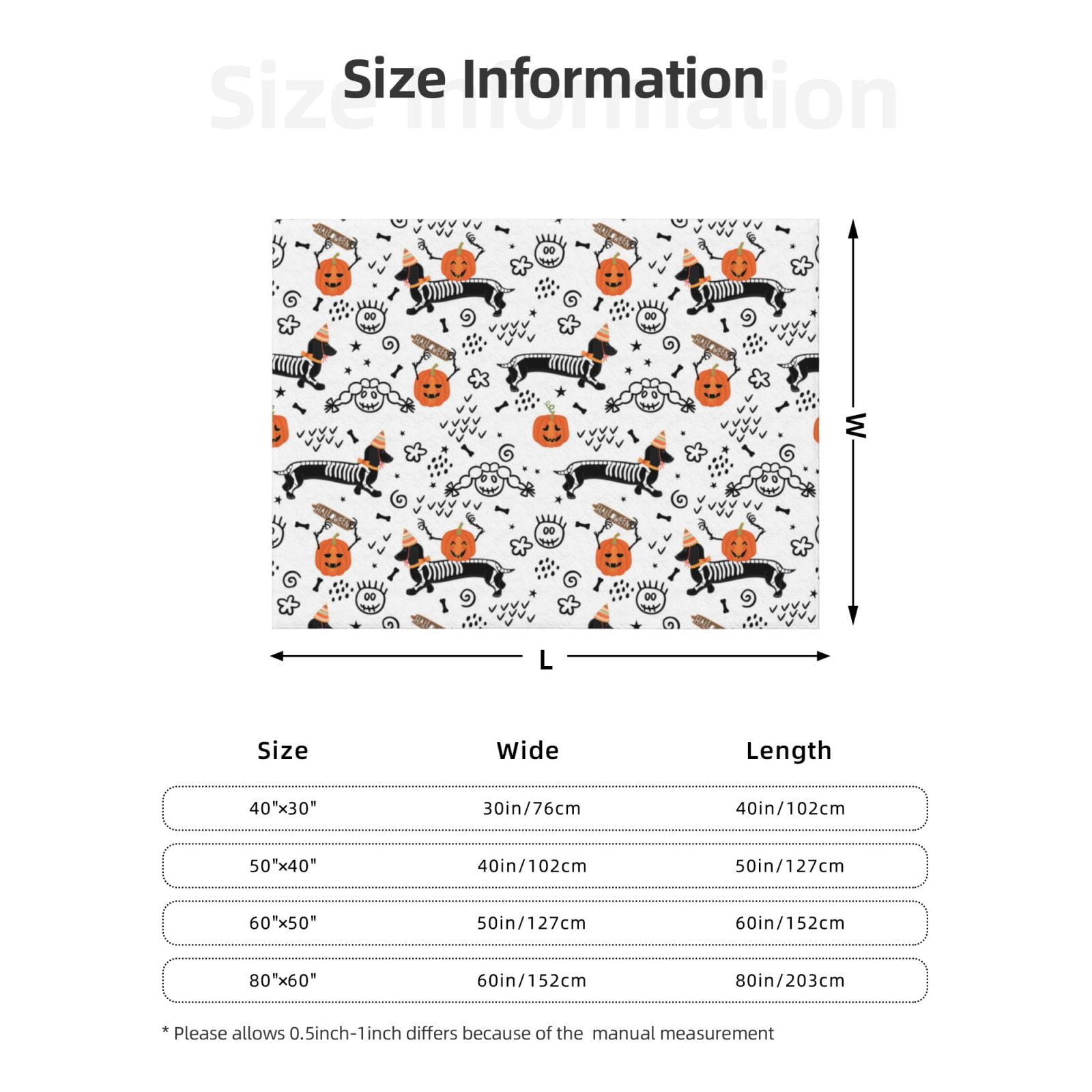 Throw Blanket for Couch - halloween pumpkin dog Soft Comfy Lightweight Cozy Warm Throw Blanket, Fuzzy Plush Flannel Blanket & Throws for Sofa and Bed All Season