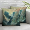 thumbnail image 3 of Orinice Bird Wings Mountains Graphic Decorative Cushion Throw Pillow Cover for Home Couch Living Room Bed Sofa - Short Plush 1PC 18x18in, 3 of 5
