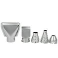 thumbnail image 2 of HIBIBUD 5pcs/set Stainless Steel Hot Air Gun Nozzles Heat Blower Accessories, 2 of 7