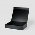 thumbnail image 3 of Geoto 13"x10"x2.75" A4 Shallow Size Luxury Rigid Foldable Magnetic Closure Collapsible Gift Packaging Boxes(Black), 3 of 6