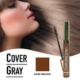 thumbnail image 7 of Cover Your Gray Brush-In Wand Waterproof Hair Color Touch-Up Mascara Wand Applicator - Dark Brown (3 Pack), 7 of 7