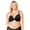 Black, variant on Women's Underwire Basic Plunge Neckline Bra