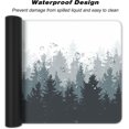 thumbnail image 5 of Extended Large Mouse Pad, XXL Gaming Mousepad 31.5 x 15.7 Inch, Big Computer Keyboard Desk Pad, Waterproof Mouse Mat with Stitched Edges and Non-Slip Base for Office Gaming, Ink Forest, 5 of 5