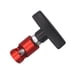 thumbnail image 2 of Abrazadera de barra de soporte de amortiguador de capó de coche para accesorios mecánicos automotrices de aluminio Fondo sin agujero rojo, 2 of 8