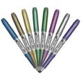 thumbnail image 4 of BIC Marking Permanent Marker, Metallic, Fine Point, Assorted Colors, 8-Count, 4 of 7