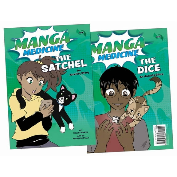 Manga Medicine The Satchel / The Dice: Two Anxiety Stories, (Paperback)