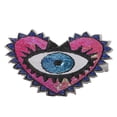 thumbnail image 1 of s s de lentejues para pnchar / coser, diseño ón de amor, adorno grande, apliques para ropa, chaqueta , sombr Azul Macarena Love Heart Lentejuelas parche, 1 of 8