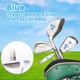 thumbnail image 4 of Juego de cintas de impacto de golf Seticek, 300 piezas, para madera, hierros y putters, 4 of 7