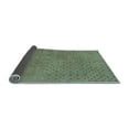 thumbnail image 2 of Ahgly Company Indoor Round Abstract Light Blue Contemporary Area Rugs, 3' Round, 2 of 4