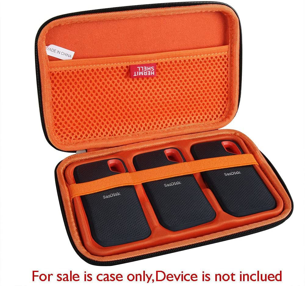 Hard suitcase for SanDisk 500GB 1TB 2TB Extreme portable SSD 250GB 