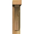 thumbnail image 2 of Ekena Millwork 4"W x 16"D x 16"H Thorton Block Rough Sawn Bracket w/ Offset Brace, Western Red Cedar, 2 of 25
