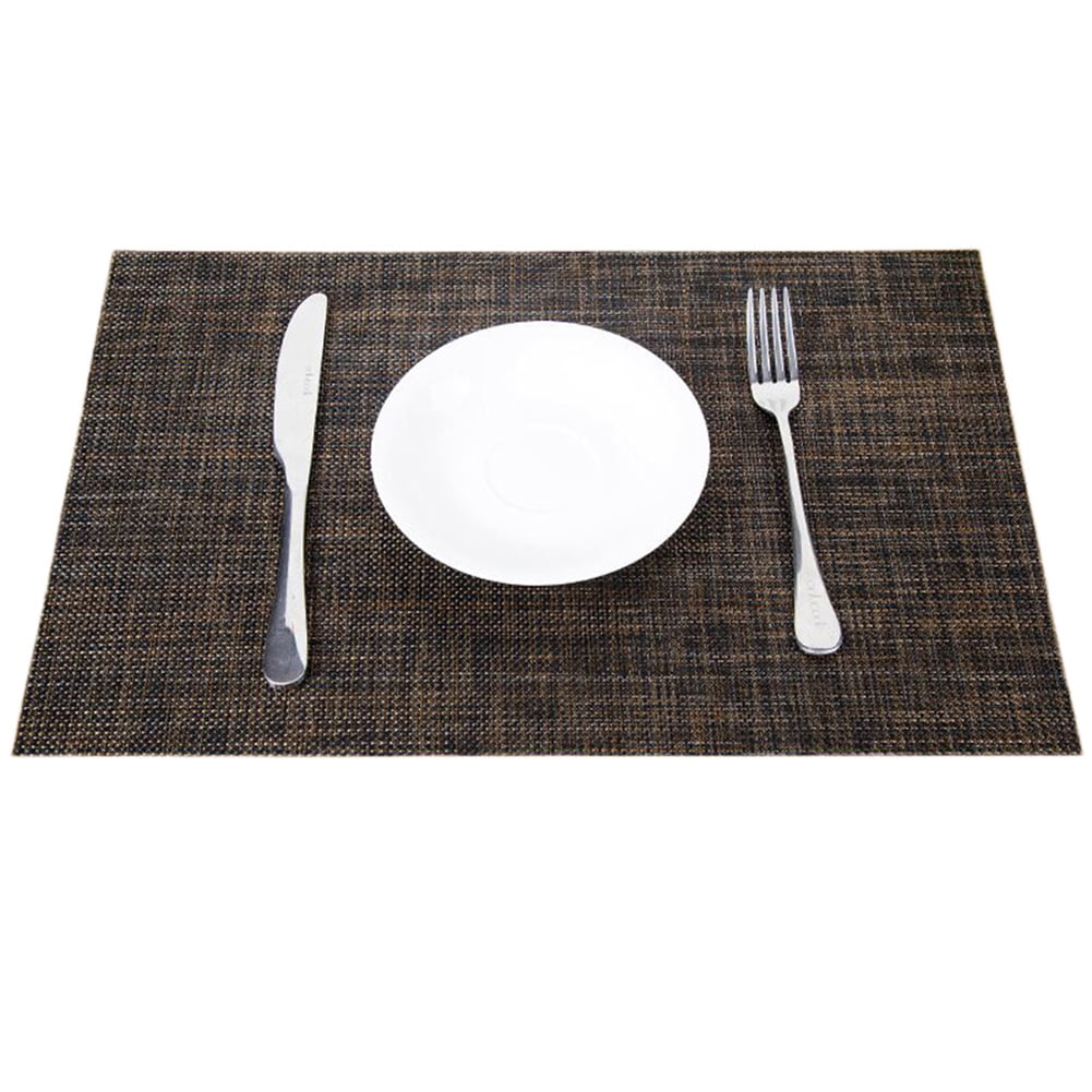 Placemats Kitchen Dinning Table Place Mat Non-slip Dish Bowl Heat Resistant