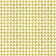 thumbnail image 2 of Lavoie, Tina 26x26 Gold Ornate Wood Framed with Double Matting Museum Art Print Titled - Gold Houndstooth On White, 2 of 4