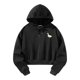 thumbnail image 2 of Sudadera con capucha para mujer, sudadera con capucha, ropa deportiva para otoño e invierno, sudadera con cordón S, 2 of 8