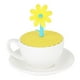 thumbnail image 1 of Tapas de Taza de Silicona Resistente al Calor ZHCH Amarillo, 1 of 5