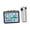 Black, variant on Siruishop Digital Thermometer Hygrometer Versatile Room Thermometer for Bedroom Office Black