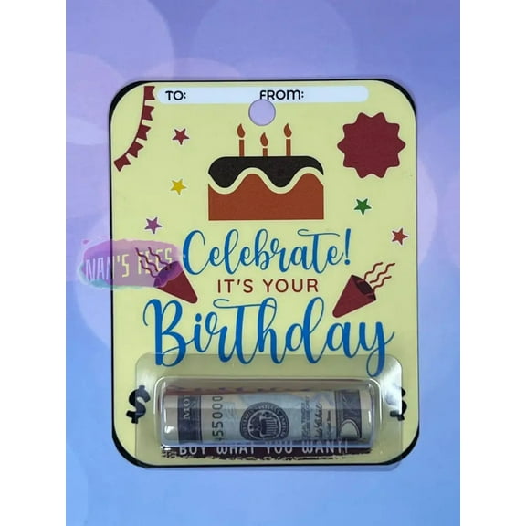 Birthday Money Card Holder (131)