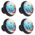 thumbnail image 2 of 4 Pcs Dolphin Knobs for Kitchen Cabinet Cupboard Dresser Bookcase Drawer Pulls Handles Round Home Decor, 2 of 8