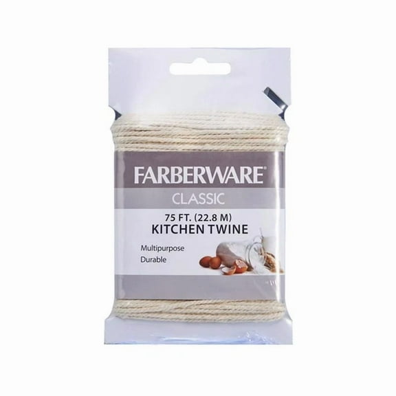 Farberware 5216056 Beige Cotton Kitchen Twine 75 Ft.