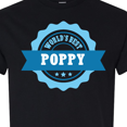 thumbnail image 4 of Inktastic Grandparents Day Worlds Best Poppy T-Shirt, 4 of 5