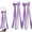 Purple, variant on Cowboy Boot Tassel Charm, Handmade Ribbon Accessory with Imitation Pearls, for Western Weddings Music Festivals, White