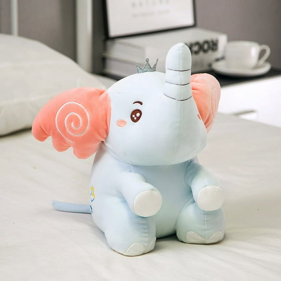 25-35cm Elephant Stuffed Animals Doll Newest Girls Cute Soft Plush Toy Cartoon Elephant Appease Baby Doll Kids Birthday Gift