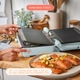 thumbnail image 5 of Beautiful 2-in-1 Panini Press & Grill with Detachable Plates, Hydrangea by Drew Barrymore, 5 of 22
